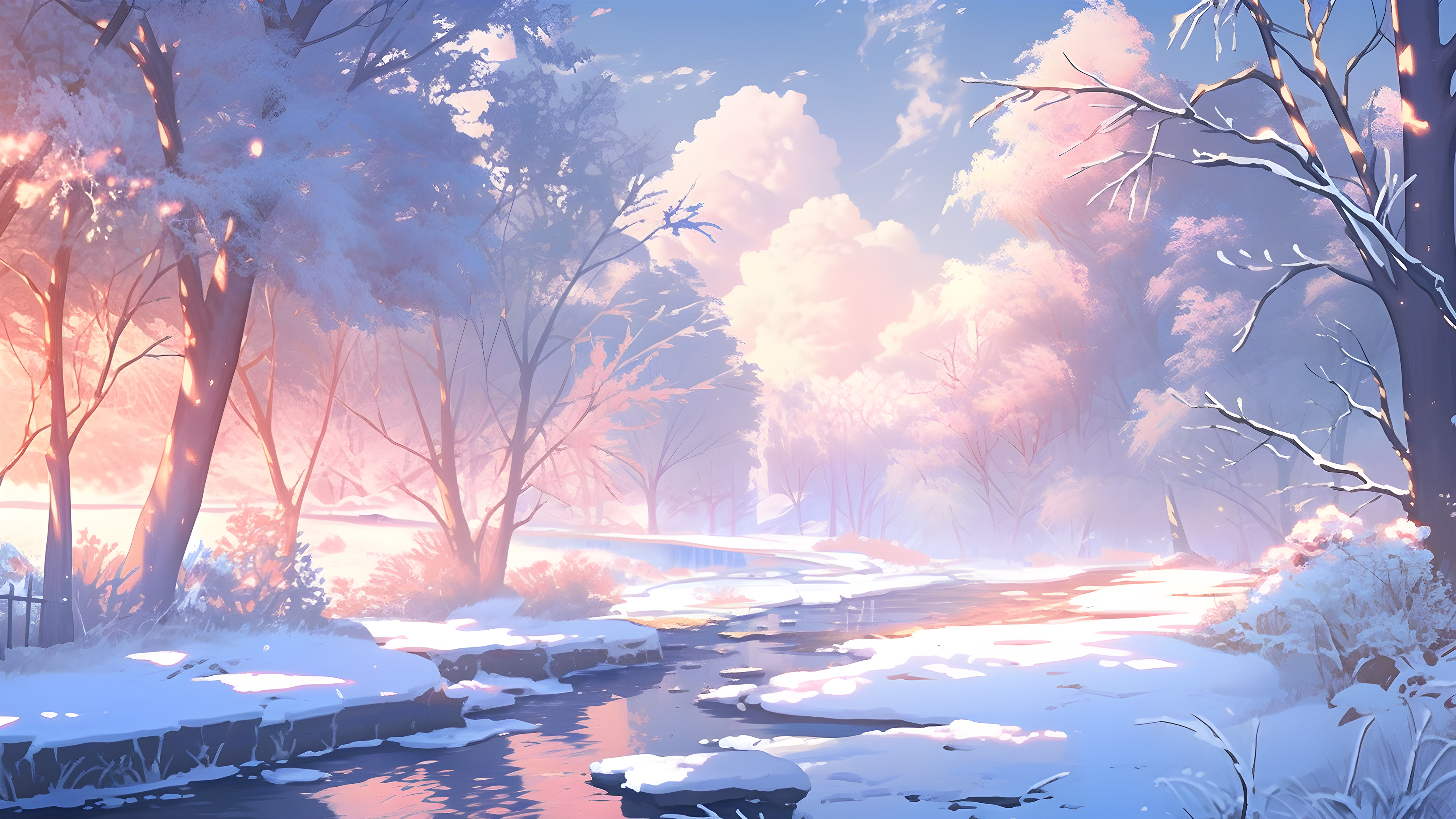 sunny-winter-forest-river